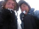 Kyle Pickering and Bobby McDowell walking across Canada Kyle Pickering and Bobby McDowell walking across Canada
